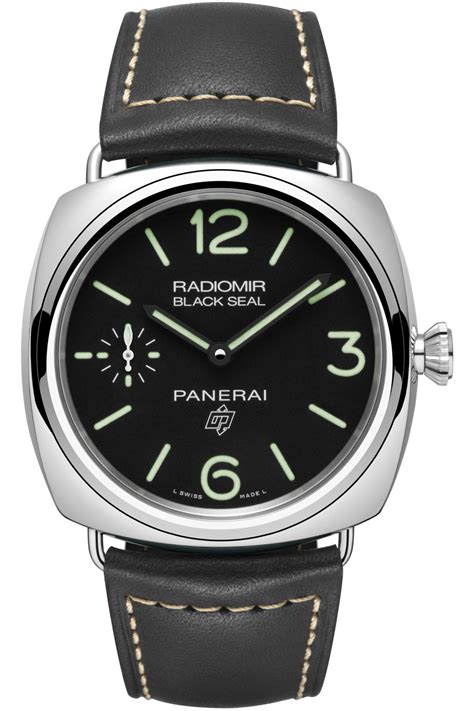 panerai radiomir black seal occasion|panerai radiomir black seal pam00183.